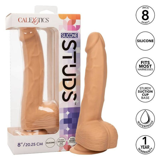 CALEXOTICS - CLOUS EN SILICONE 20.32 CM PEAU CALEXOTICS
