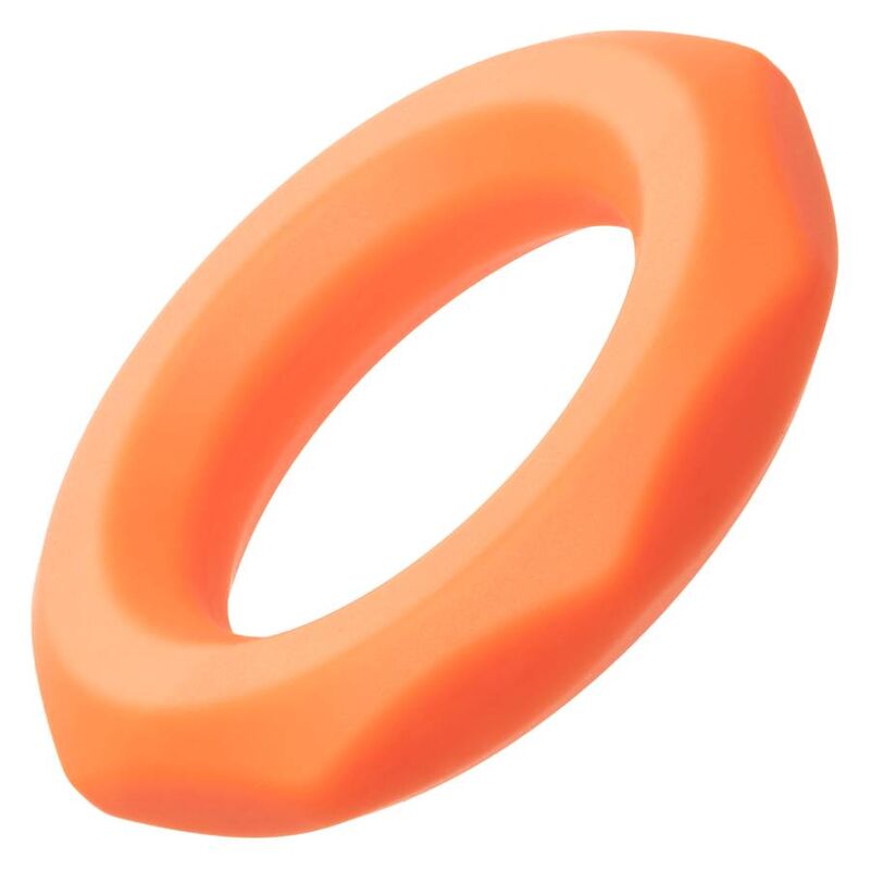CALEXOTICS - BAGUE ALPHA SEXAGON ORANGE CALEXOTICS