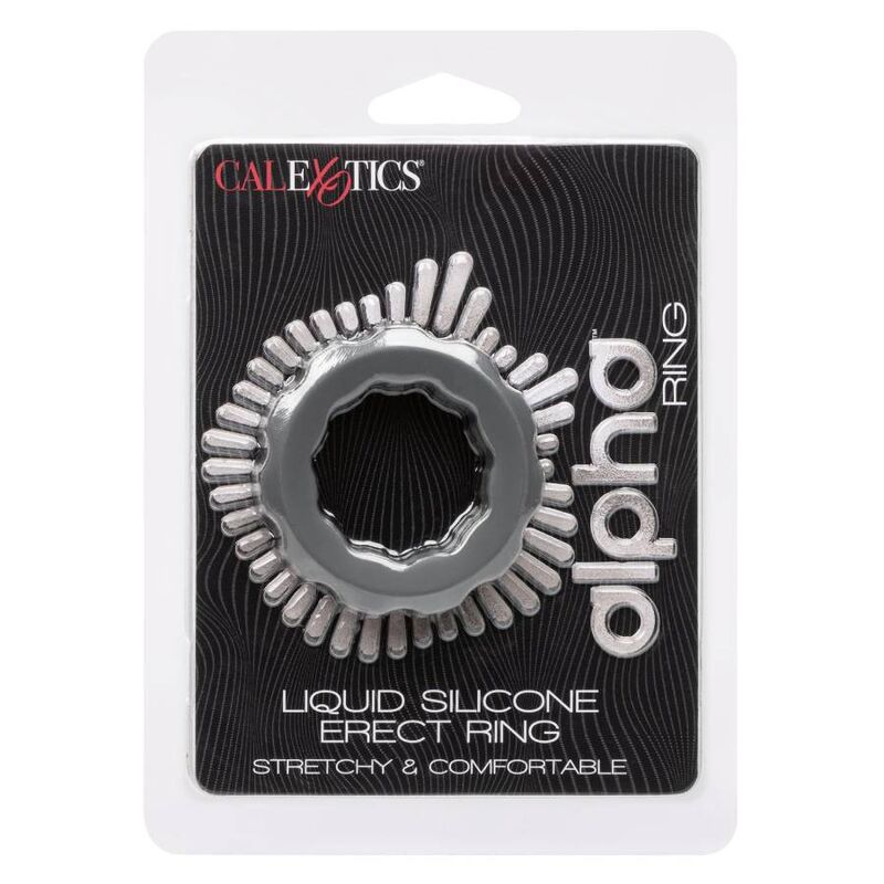 CALEXOTICS - BAGUE ALPHA ERECT GRIS CALEXOTICS