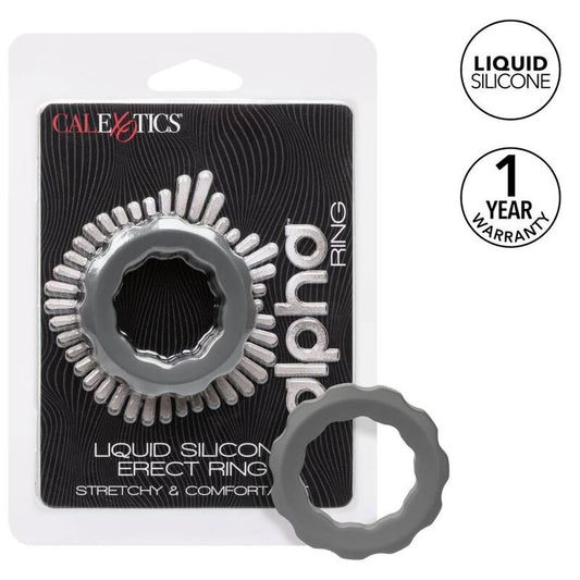 CALEXOTICS - BAGUE ALPHA ERECT GRIS CALEXOTICS