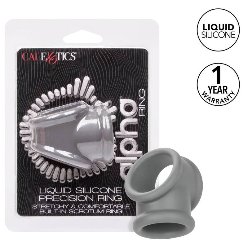 CALEXOTICS - BAGUE ALPHA PRECISION GRIS CALEXOTICS
