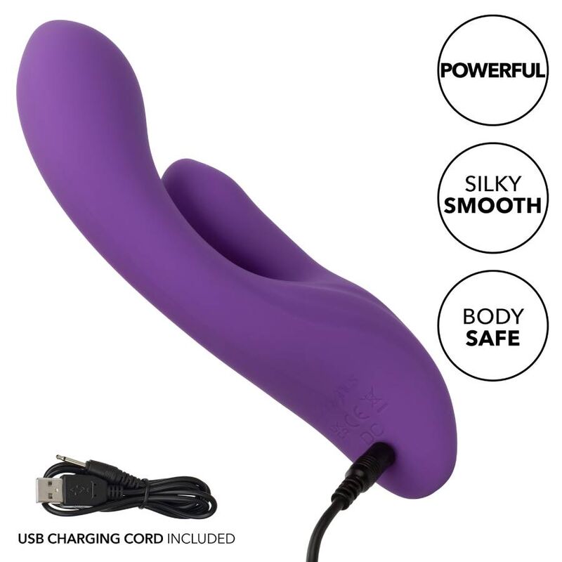 CALEXOTICS - STELLA DUAL PLEASER VIOLET CALEXOTICS