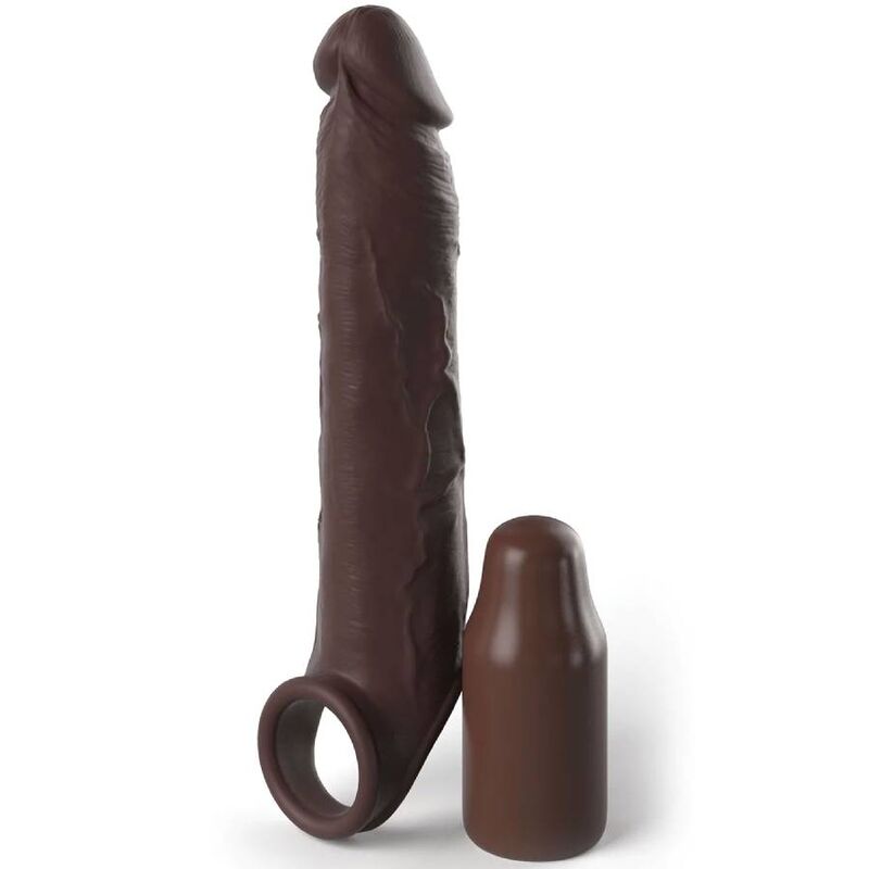 FANTASY X- TENSIONS - PIPEDREAMS RALLONGE W SANGLE 17,78 CM MARRON FANTASY X-TENSIONS