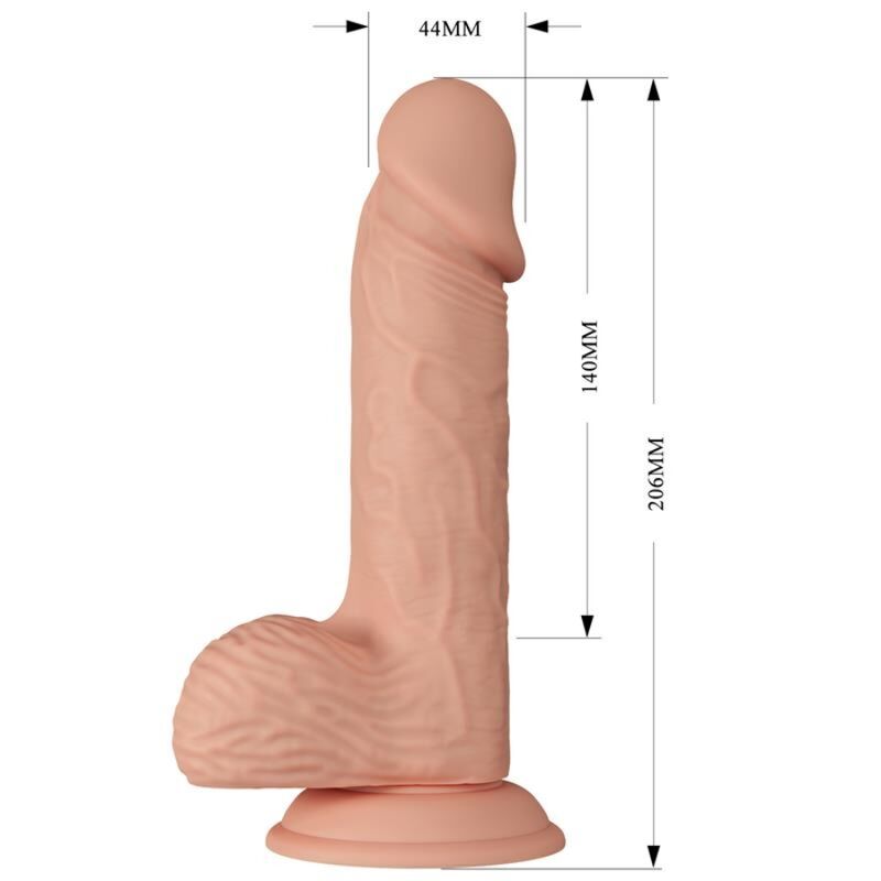 BAILE - BELLE RENCONTRE CATOBLEPAS GODE RÉALISTE FLEXIBLE 20.6 CM NATUREL BAILE DILDOS