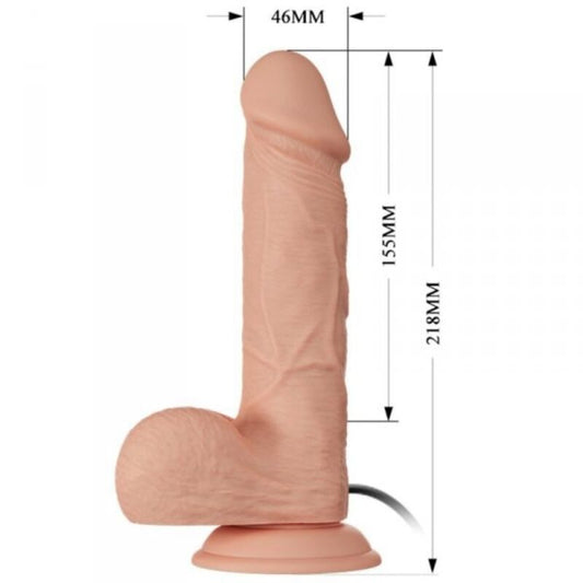 BAILE - BELLE RENCONTRE BAHAMUT VIBRATION 21.8 CM NATUREL BAILE DILDOS