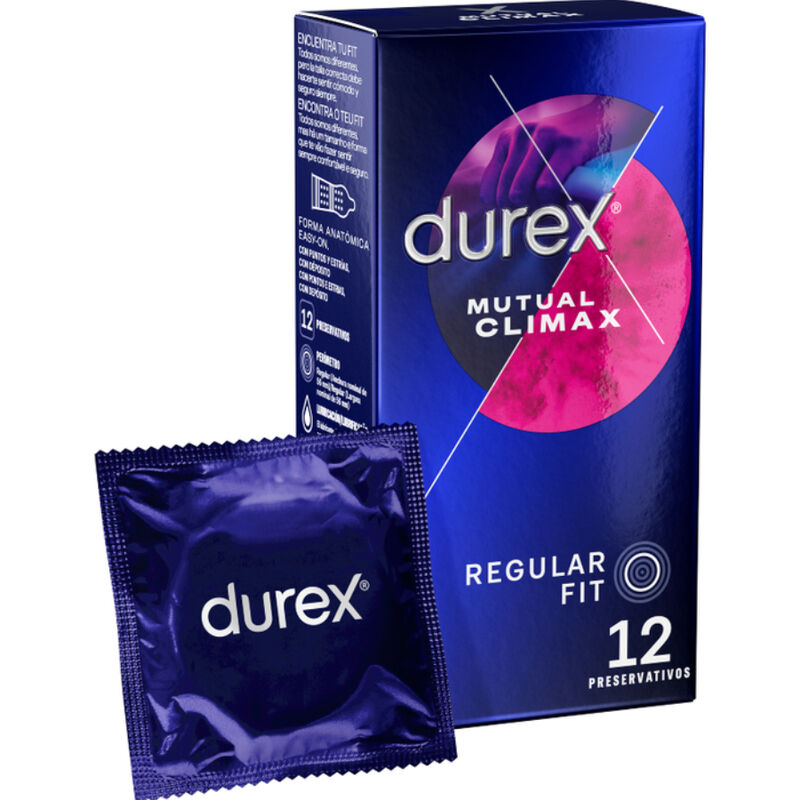 DUREX - CLIMAX MUTUO 12 UNITÉS DUREX CONDOMS