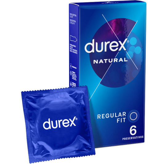 DUREX - CLASSIQUE NATUREL 6 UNITÉS DUREX CONDOMS