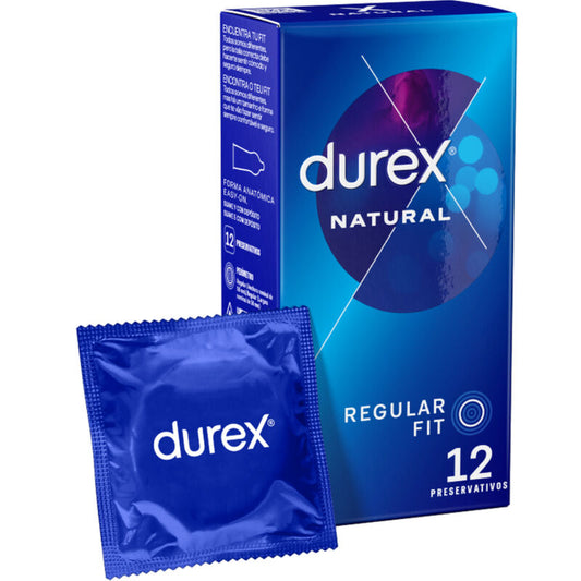 DUREX - NATUREL PLUS 12 UNITÉS DUREX CONDOMS