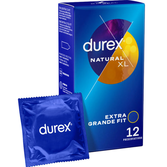 DUREX - NATUREL XL 12 UNITÉS DUREX CONDOMS