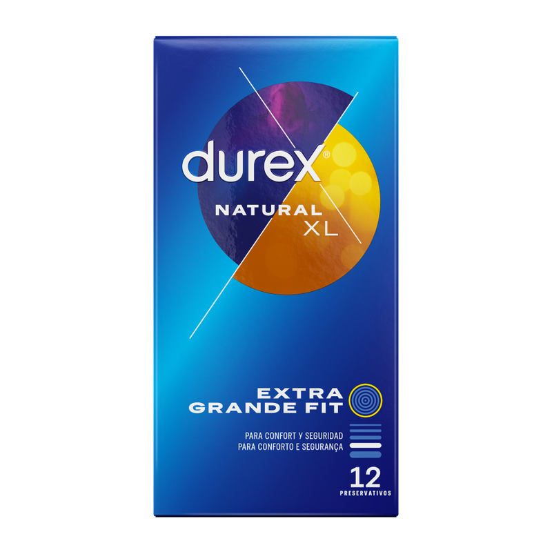 DUREX - NATUREL XL 12 UNITÉS DUREX CONDOMS