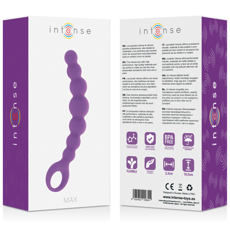 INTENSE - BILLES ANAL MAX LILAS INTENSE ANAL TOYS