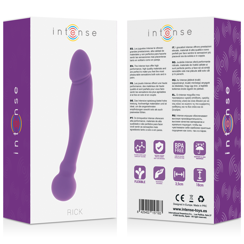 INTENSE - SILICONE RICK DUAL LILAS INTENSE FUN
