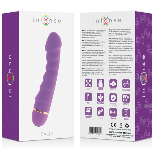 INTENSE - SALLY 20 VITESSES SILICONE LILAS INTENSE FUN