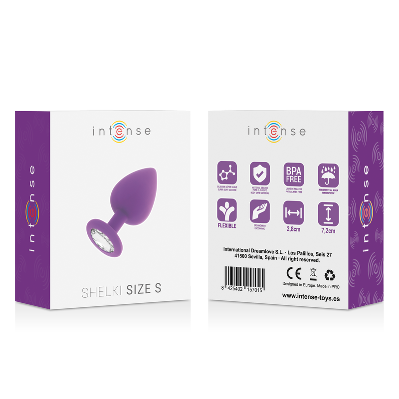 INTENSE - SHELKI S PLUG ANAL LILAS INTENSE ANAL TOYS