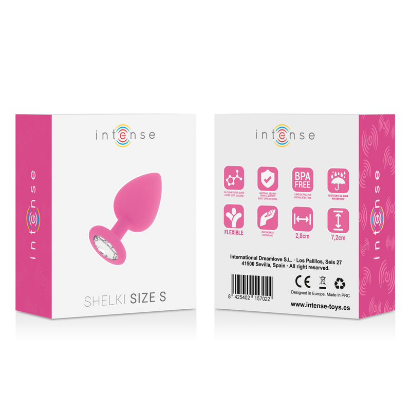 INTENSE - PLUG ANAL SHELKI S FUCHSIA INTENSE ANAL TOYS