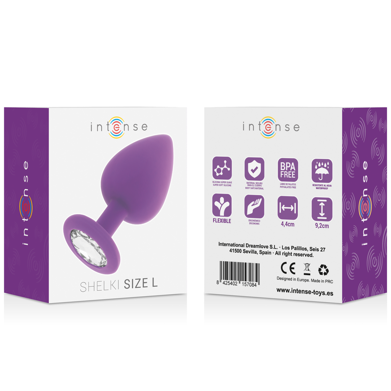 INTENSE - SHELKI L PLUG ANAL LILAS INTENSE ANAL TOYS