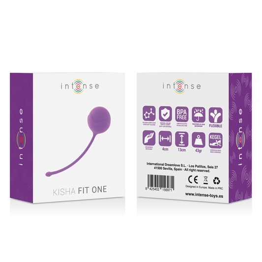 INTENSE - KISHA FIT ONE SILICONE KEGEL LILAS INTENSE HEALTH & FUN