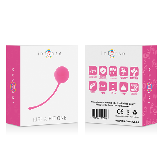 INTENSE - KISHA FIT ONE SILICONE KEGEL FUCHSIA INTENSE HEALTH & FUN