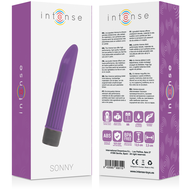 INTENSE - VIBRATEUR SONNY LILAS INTENSE FUN