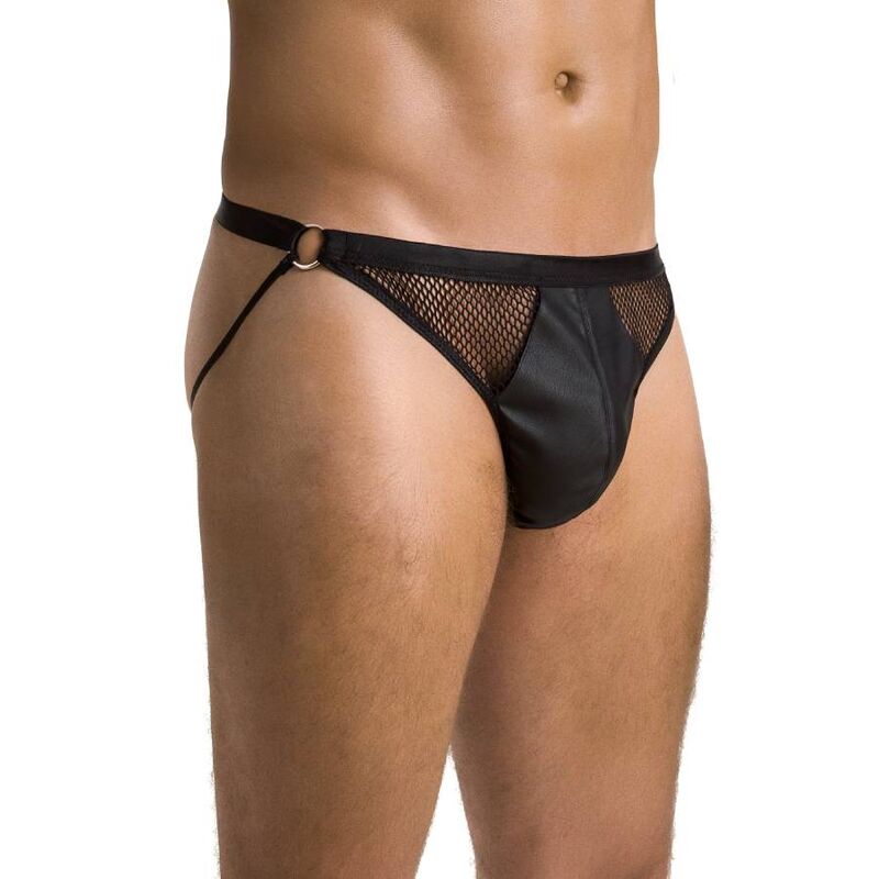 PASSION - 034 SLIP OPEN LUKE NOIR L/XL PASSION MEN