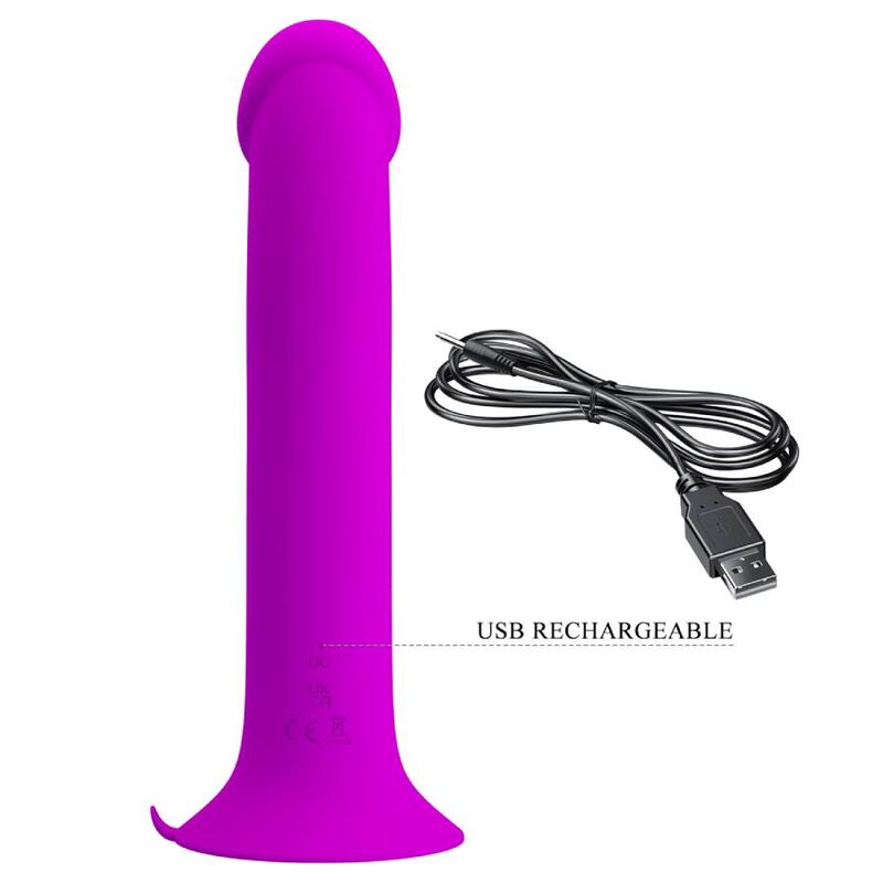PRETTY LOVE - VIBRATEUR MURRAY ET STIMULATEUR DE POINT G VIOLET PRETTY LOVE FLIRTATION