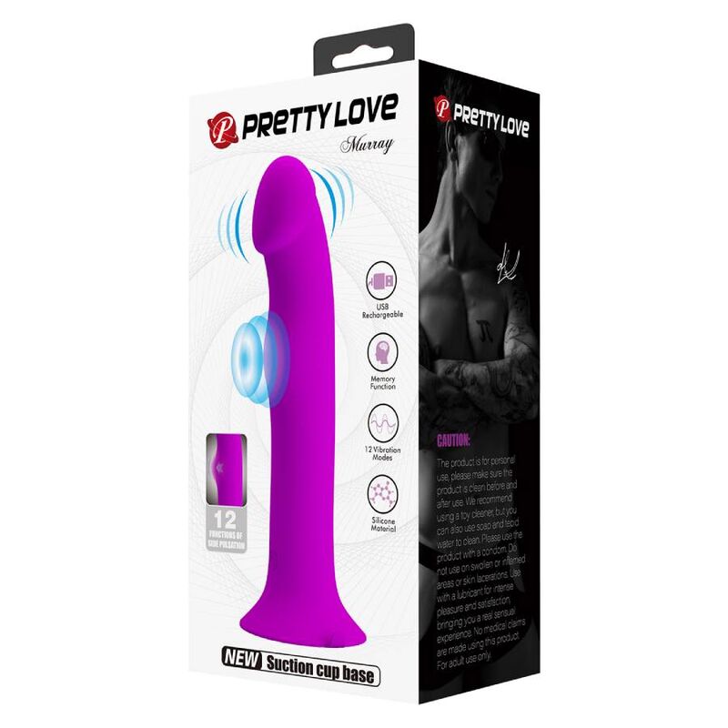 PRETTY LOVE - VIBRATEUR MURRAY ET STIMULATEUR DE POINT G VIOLET PRETTY LOVE FLIRTATION