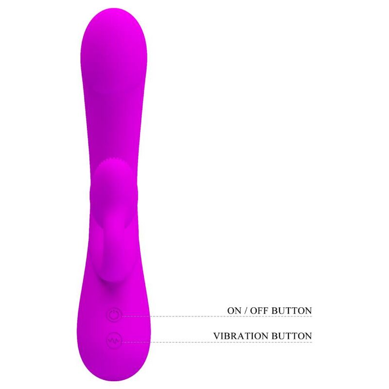 PRETTY LOVE - VIBRATEUR ET SUCCION CLITORISÉ EN SILICONE SINCÈRE VIOLET PRETTY LOVE