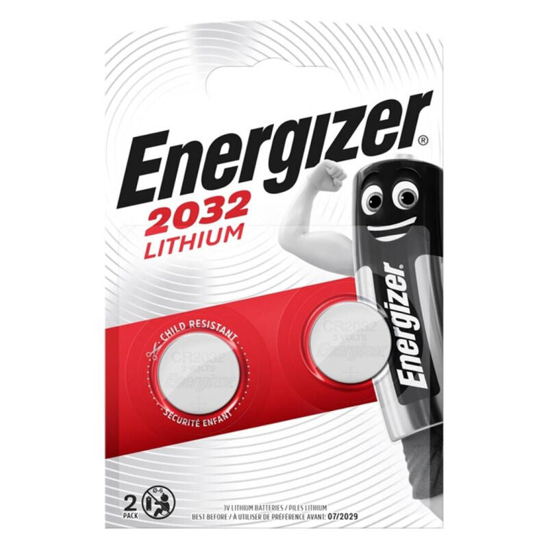 ENERGIZER - PILE BOUTON LITHIUM CR2032 3V 2 UNIT? ENERGIZER