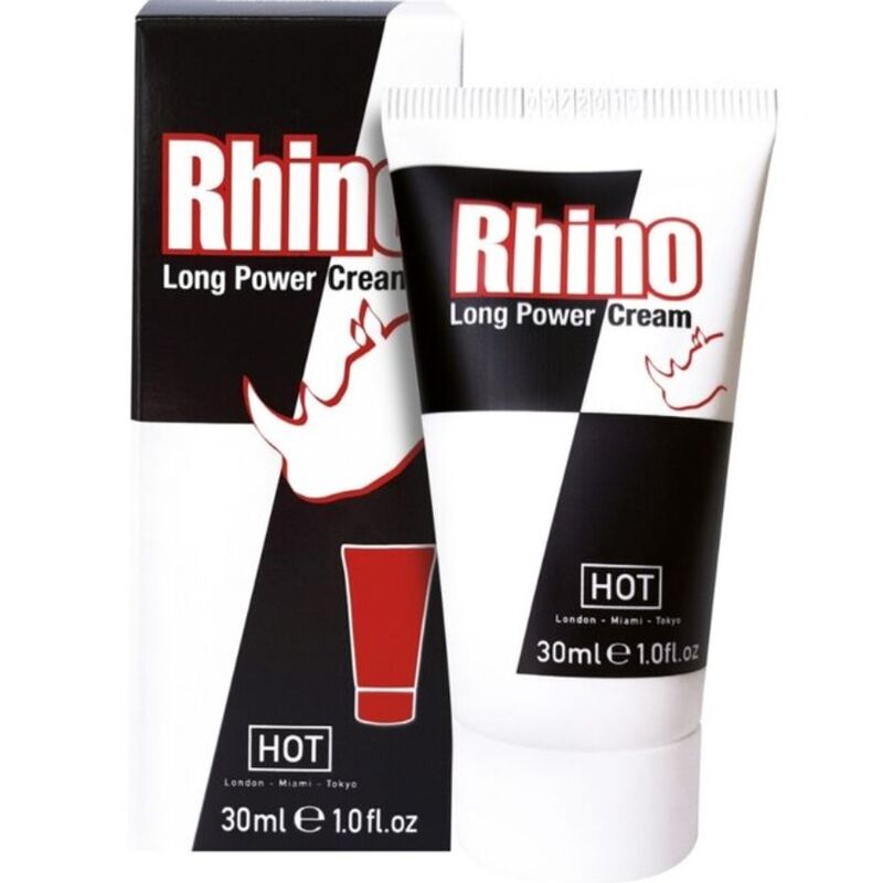 HOT - CRÈME LONGUE PUISSANCE RHINO 30ML HOT