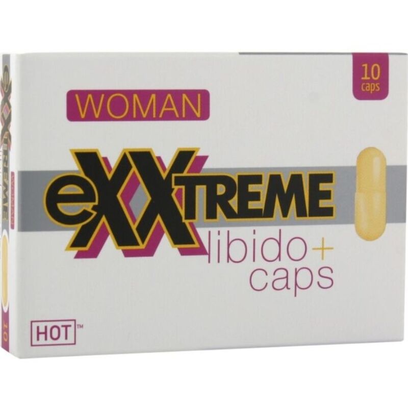 HOT - EXXTREME LIBIDO CAPS FEMME 10 PCS HOT