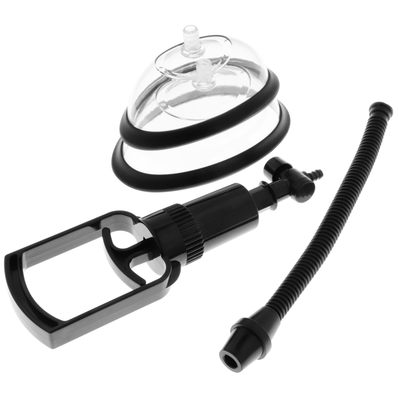 INTENSE - POMPE VAGINALE MANUELLE AVEC DEUX COUPELLES INTERCHANGEABLES INTENSE PUMP