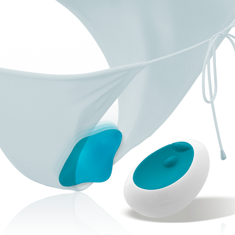 INTENSE - SAMANTHA PANTIE TÉLÉCOMMANDE BLEU INTENSE FUN