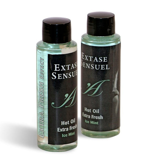 EXTASE SENSUAL - HUILE DE MASSAGE A EFFET GLACE EXTRA FRAÎCHE 100 ML EXTASE SENSUAL