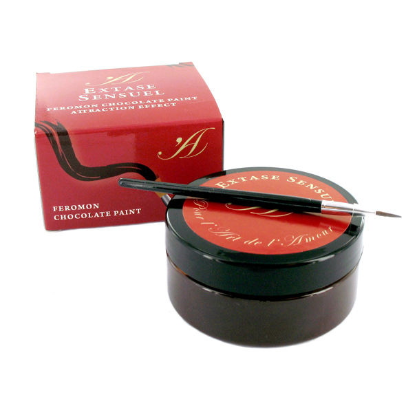 EXTASE SENSUAL - PEINTURE CORPORELLE AU CHOCOLAT AVEC EFFET DATTRACTION 50 ML EXTASE SENSUAL