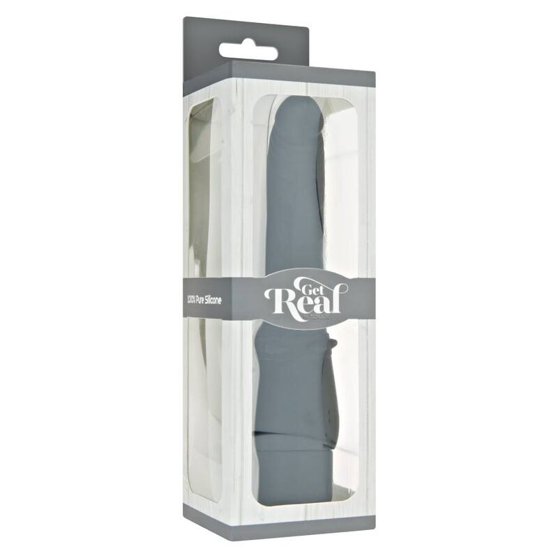 GET REAL - VIBRATEUR LISSE CLASSIQUE NOIR GET REAL
