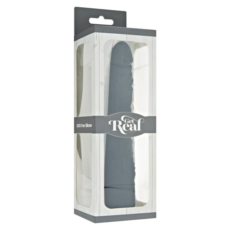 GET REAL - VIBRATEUR SLIM CLASSIQUE NOIR GET REAL