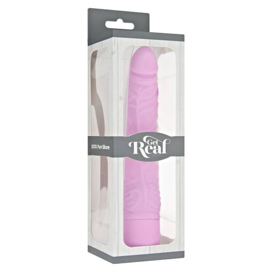 GET REAL - VIBRATEUR SLIM CLASSIQUE ROSE GET REAL