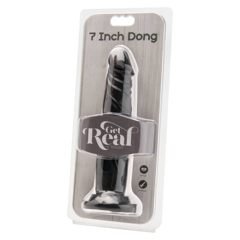 GET REAL - DONG 18 CM NOIR GET REAL