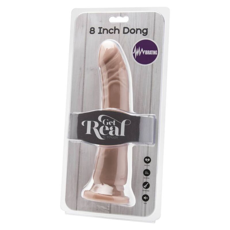 GET REAL - DONG 20,5 CM PEAU VIBRANTE GET REAL