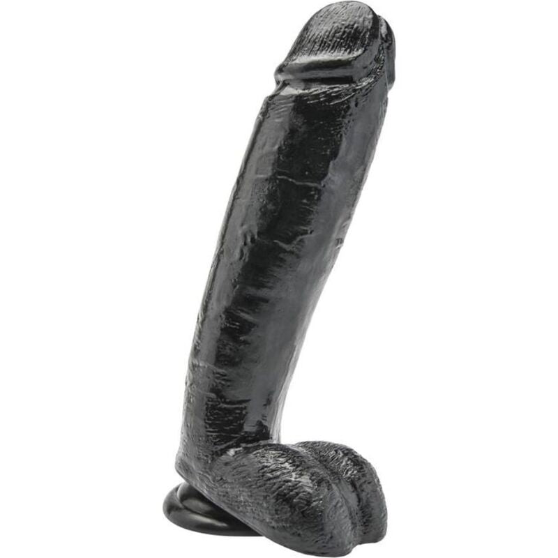 GET REAL - GODE 25,5 CM AVEC BOULES NOIRES GET REAL