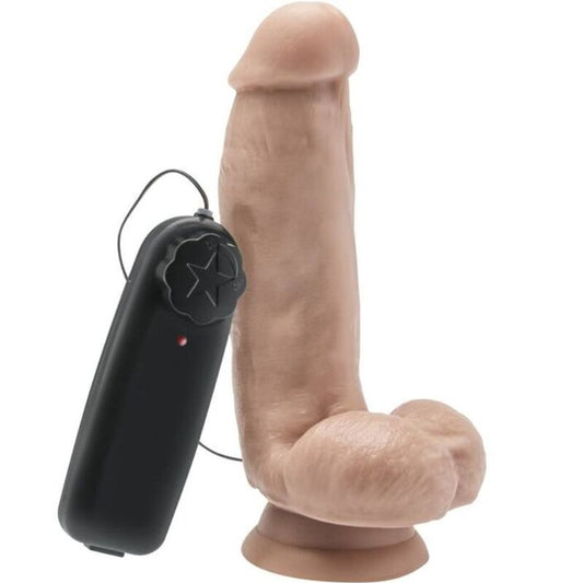 GET REAL - GODE 12 CM AVEC BILLES VIBRATEUR SKIN GET REAL