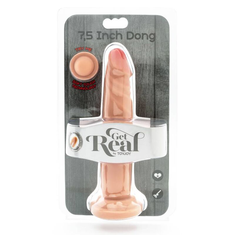 GET REAL - PEAU DOUBLE DENSITÉ DONG 19 CM GET REAL