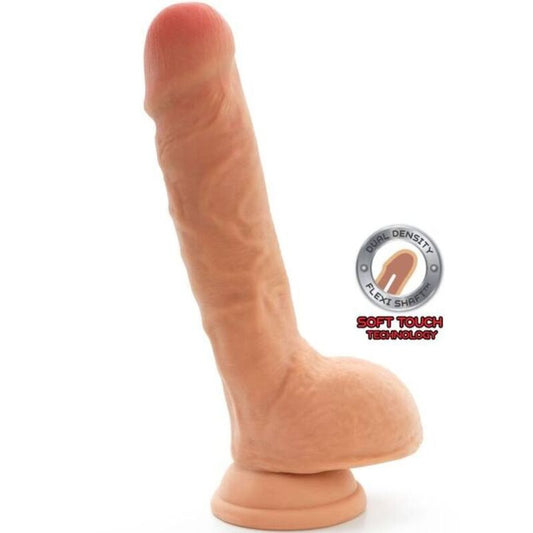 GET REAL - GODE DOUBLE DENSITÉ 25,5 CM BALLES PEAU GET REAL
