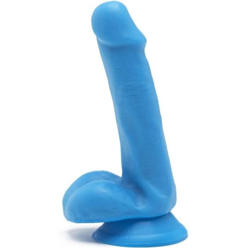 GET REAL - GODE HAPPY DICKS 12 CM BALLES BLEU GET REAL
