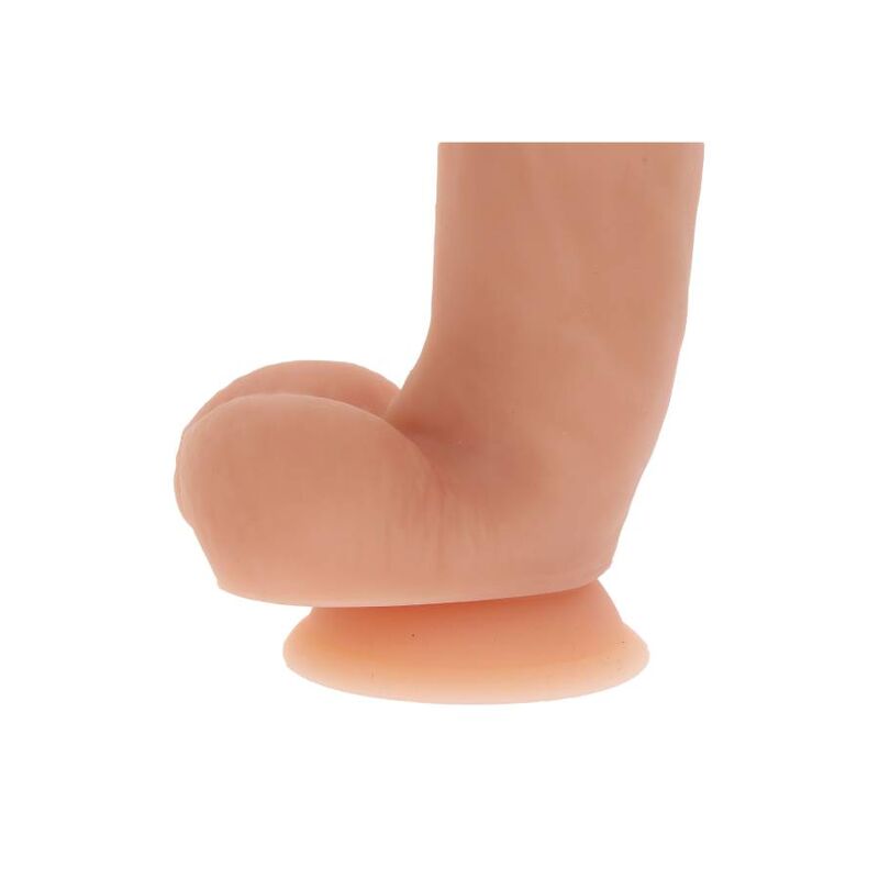 GET REAL - GODE EN SILICONE 18 CM AVEC BALLES PEAU GET REAL
