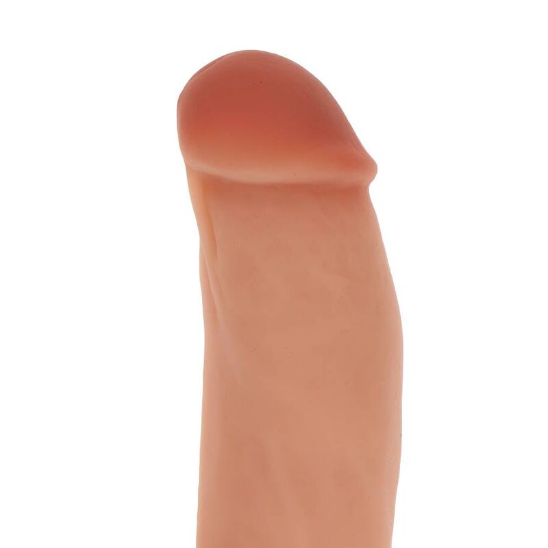 GET REAL - GODE EN SILICONE 18 CM AVEC BALLES PEAU GET REAL