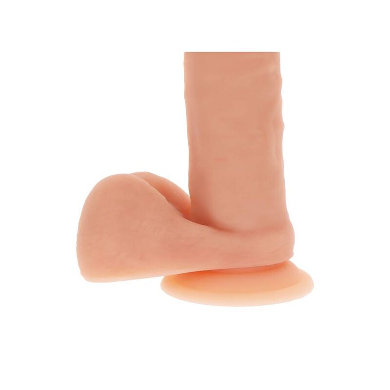 GET REAL - GODE EN SILICONE 20,5 CM AVEC BALLES PEAU GET REAL