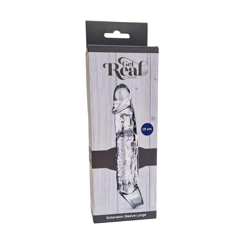 GET REAL - EXTENSION LONGUE 19 CM TRANSPARENTE GET REAL