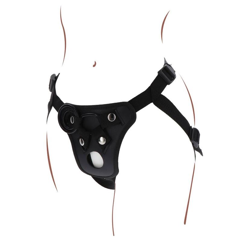 GET REAL - HARNAIS DE PLAISIR  STRAP-ON NOIR GET REAL