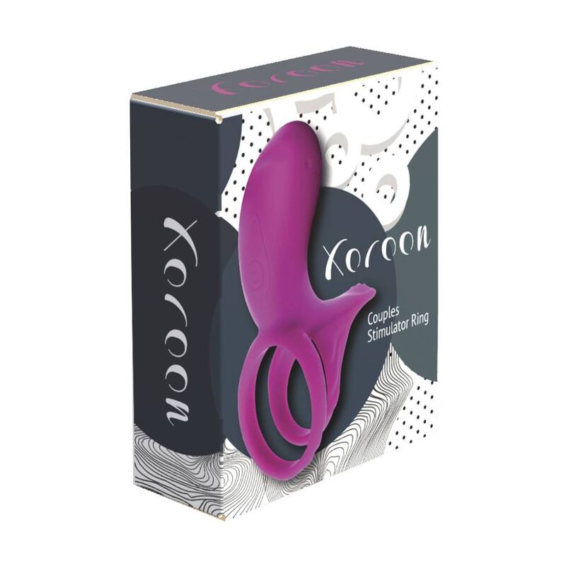 XOCOON - BAGUE STIMULATEUR DE COUPLES FUCHSIA XOCOON